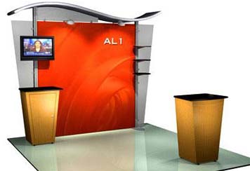 AL1 Wave Alumalite Display