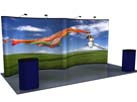 20 foot mural pop up, display